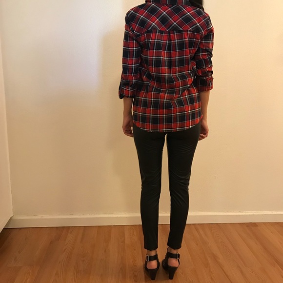 •LAST 1• Jessie Plaid Button Up Flannel Shirt - Picture 6 of 8